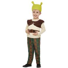 Beige Fancy Dresses Smiffys Toddler Shrek Costume