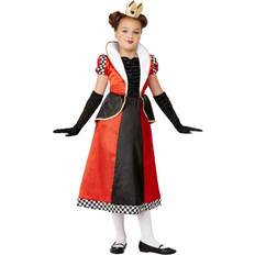 Smiffys Queen of Hearts Girls Costume