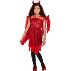 Smiffys Punk Girls Devil Costume