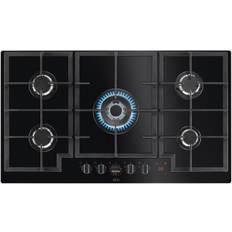 Gas Hobs - Residual Heat Indicator Built in Hobs AEG HKB95450NB