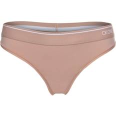 Calvin Klein Beige Knickers Calvin Klein One Micro Thong Panty - Beige