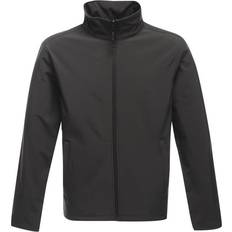 Grey - Men - Softshell Jacket - XS Jackets Regatta Classic Printable Softshell Jacket - Seal Grey