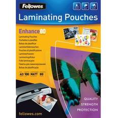 Fellowes A3 Matt 80 Micron Laminating Pouch 100-pack