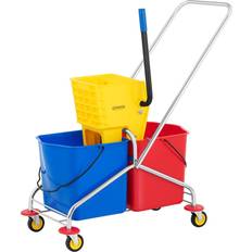 Ulsonix Cleaning Trolley with Wringer 2 Buckets