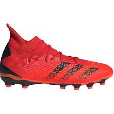 Adidas 41 ⅓ - Multi Ground (MG) Football Shoes adidas Predator Freak .3 MG - Red/Core Black/Solar Red