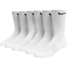 Denim Shirts Clothing Nike Everyday Cushioned Training Crew Socks Unisex 6-pack - White/Black