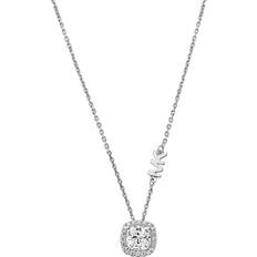 Michael Kors Premium Necklace - Silver/Transparent