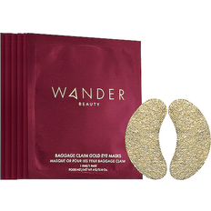 Wander Beauty Baggage Claim Gold Eye Mask 6-pack