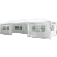 HI Pavilions & Accessories HI Party Tent with Sidewalls 3x9 m