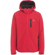 Trespass Accelerator II Hooded Softshell Jacket - Red