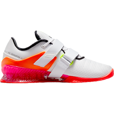 39 - Unisex Gym & Training Shoes Nike Romaleos 4 SE - White/Bright Crimson/Pink Blast/Black