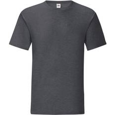 Fruit of the Loom Iconic T-shirt 5-pack - Dark Heather