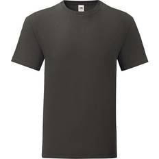 Fruit of the Loom Iconic T-shirt 5-pack - Light Graphite Grey