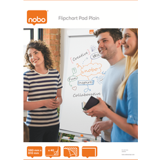 Nobo Flipchart Pad Plain