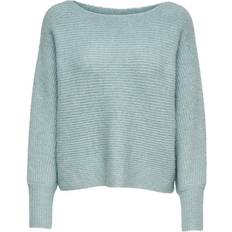 Only Daniella Rib Knitted Sweater - Green/Ether