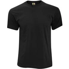 Fruit of the Loom Screen Stars Original Full Cut Short Sleeve T-shirt - Black