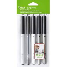 Cricut Explore Multi Size Pen Set Black 5-pack