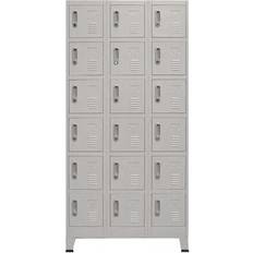 vidaXL Locker Cabinet Storage Cabinet 90x180cm