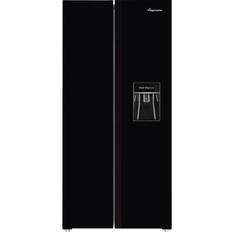 Fridgemaster Freestanding Fridge Freezers - SN Fridgemaster MS83430BFF Black