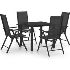 vidaXL 3070649 Patio Dining Set, 1 Table incl. 4 Chairs