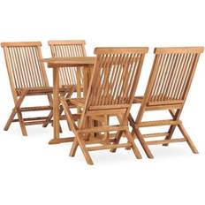 vidaXL 3059979 Patio Dining Set, 1 Table incl. 4 Chairs