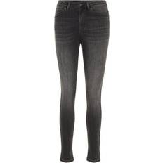 Vero Moda Sophia High Waist Skinny Fit Jeans - Grey/Dark Grey Denim