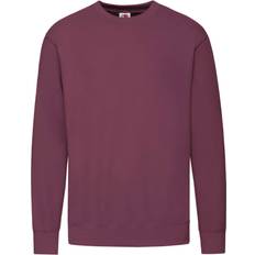 Fruit of the Loom Lightweight Set-In Sweatshirt - Burgundy