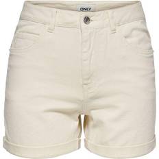 Only Vega Life Hw Mamma Shorts - Beige/Ecru