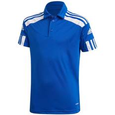 Adidas Squadra 21 Polo Shirt Kids - Team Royal Blue/White