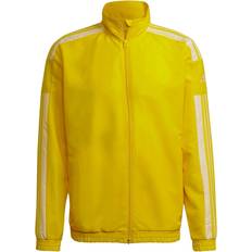 Adidas Men - Yellow Outerwear Adidas Squadra 21 Jacket Men - Team Yellow/White