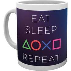 GB Eye Playstation Eat Sleep Mug 29.5cl