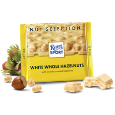 Ritter Sport White Whole Hazelnuts 100g