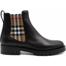 Burberry Vintage Check Chelsea Boots - Black