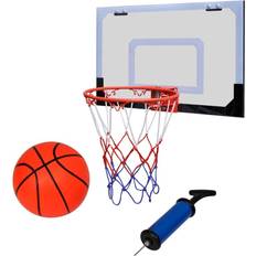 Indoors Basketball Sets vidaXL Mini Basketball Hoop with Ball & Pump