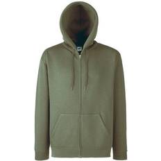 Fruit of the Loom Hooded Sweatshirt - Classic Olive