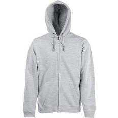 Fruit of the Loom Hooded Sweatshirt - Heather Grey