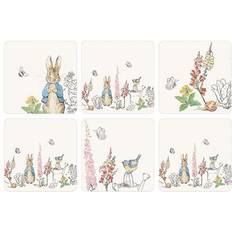 Peter Rabbit Classic Coaster 6pcs
