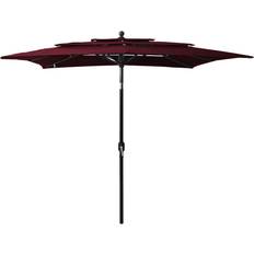 vidaXL 3-Tier Parasol with Aluminium Pole 250cm