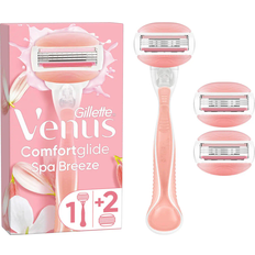 Shaving Accessories Gillette Venus Comfortglide Spa Breeze Razor + 3 Cartridges