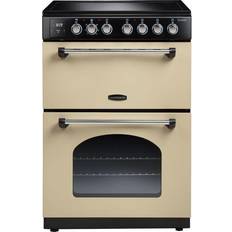 60cm - Catalytic Induction Cookers Rangemaster CLA60EICR/C Black, Chrome, Beige