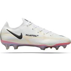 Nike Phantom Football Shoes Nike Phantom GT2 Elite FG - White/Bright Crimson/Pink Blast/Black