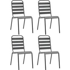 vidaXL 310155 4-pack Garden Dining Chair