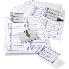 Durable Name Badge Set With Combi-Clip