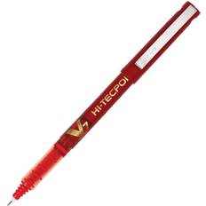 Pilot V7 Hi-Tecpoint Red Rollerball Pen Set of 12
