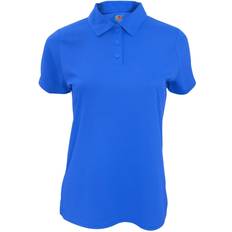 Fruit of the Loom Moisture Wicking Lady-Fit Performance Polo Shirt - Royal Blue