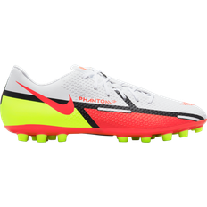 Artificial Grass (AG) - Nike Phantom Football Shoes Nike Phantom GT2 Motivation Academy AG - White/Red/Neon