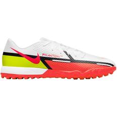 Artificial Grass (AG) - Nike Phantom Football Shoes Nike Phantom GT2 Academy TF - White/Volt/Black/Bright Crimson