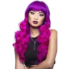 Smiffys Manic Panic Fuchsia Passion Siren Wig