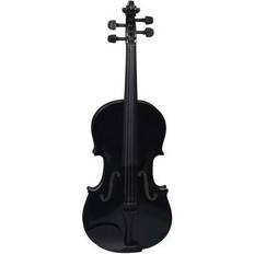 Brown Violins vidaXL Violin Full Set with Bow and Chin Rest