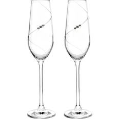 Portmeirion Champagne Glasses Portmeirion Auris Champagne Glass 23cl 2pcs